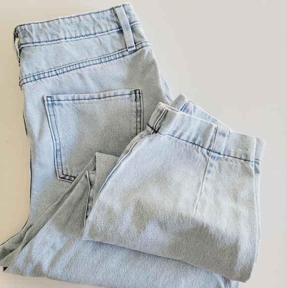 Gianni Bini High-waist Boyfriend Tapered Ankle-length Lightwash Jeans Sz 28 - Picture 9 of 9